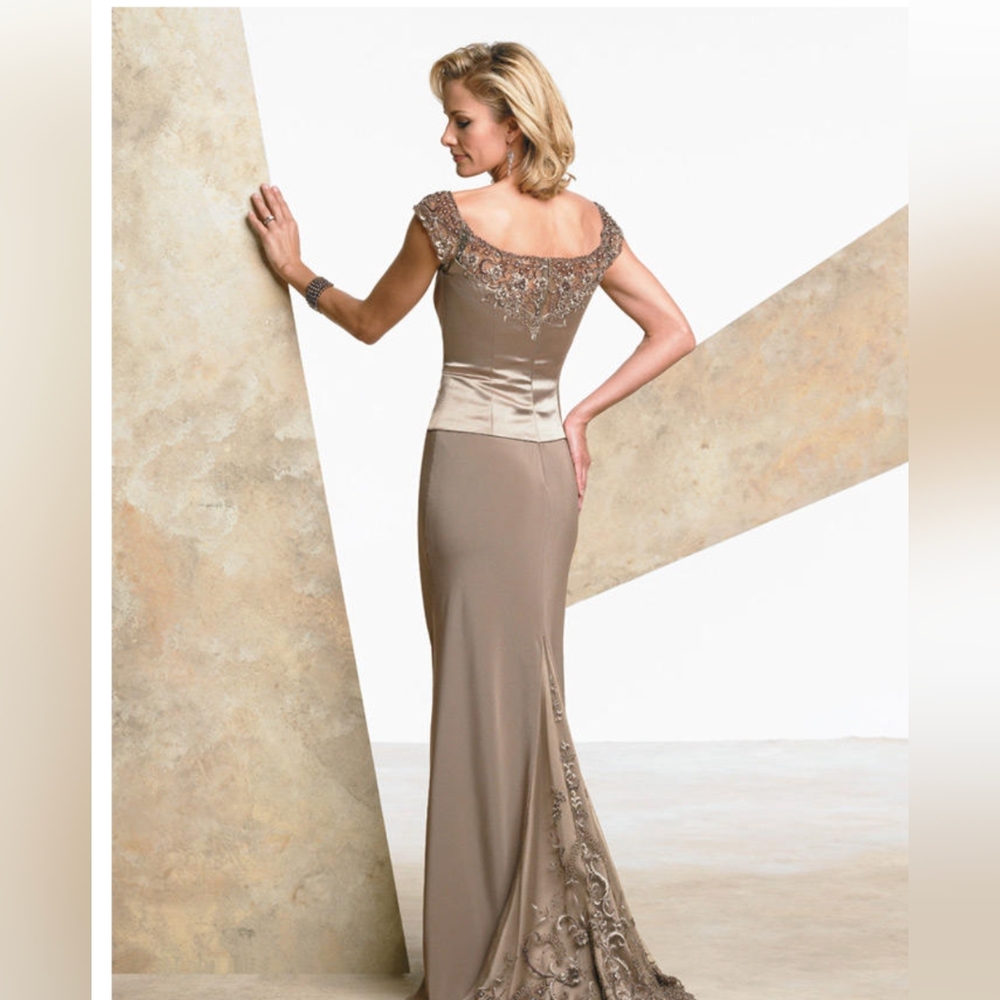 Montage by Mon Cheri Formal Gown with Train